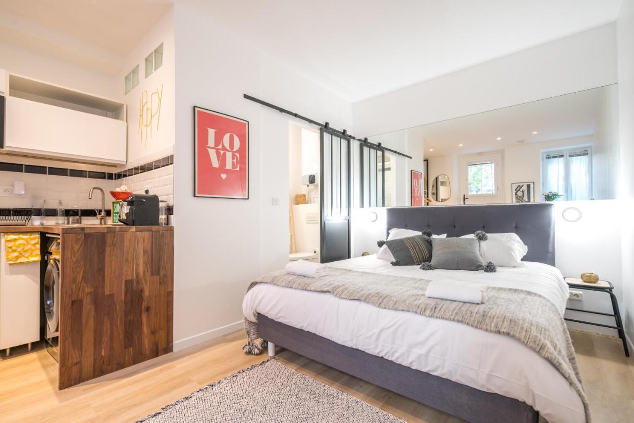 Studio Terrasse Privee 5 Min To Eiffel Tower Παρίσι Εξωτερικό φωτογραφία